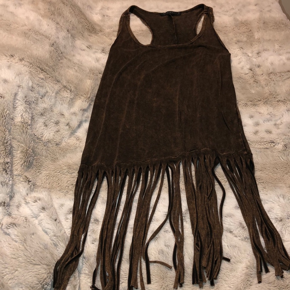 T party cross tank top